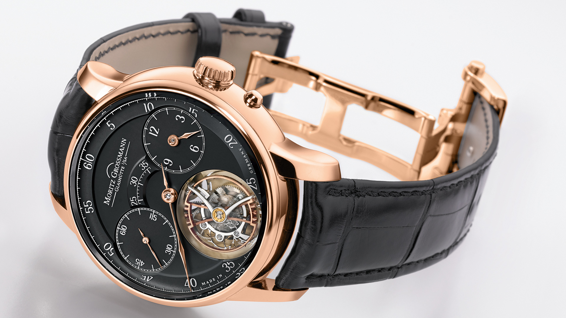 Moritz Grossmann Unveils Limited-Edition BENU Tourbillon Watch In Rose Gold