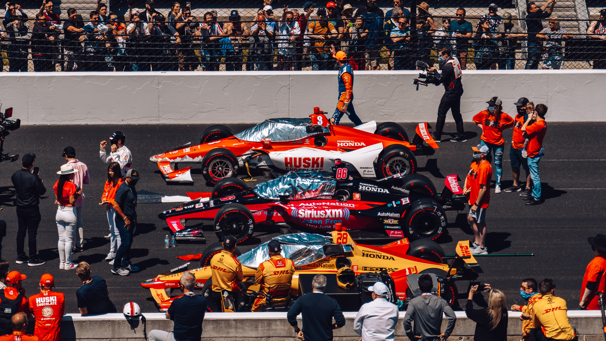 Inside Pit Row With TAG Heuer At The 2021 Indy 500