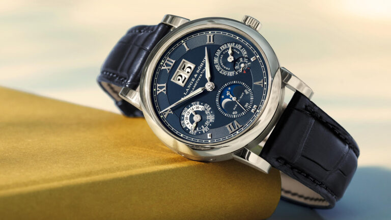 A. Lange & Söhne Langematik Perpetual Limited-Edition Blue Watches