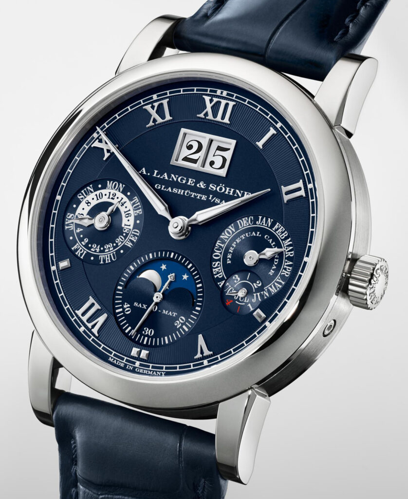 A. Lange & Söhne Langematik Perpetual Limited-Edition Blue Watches ...