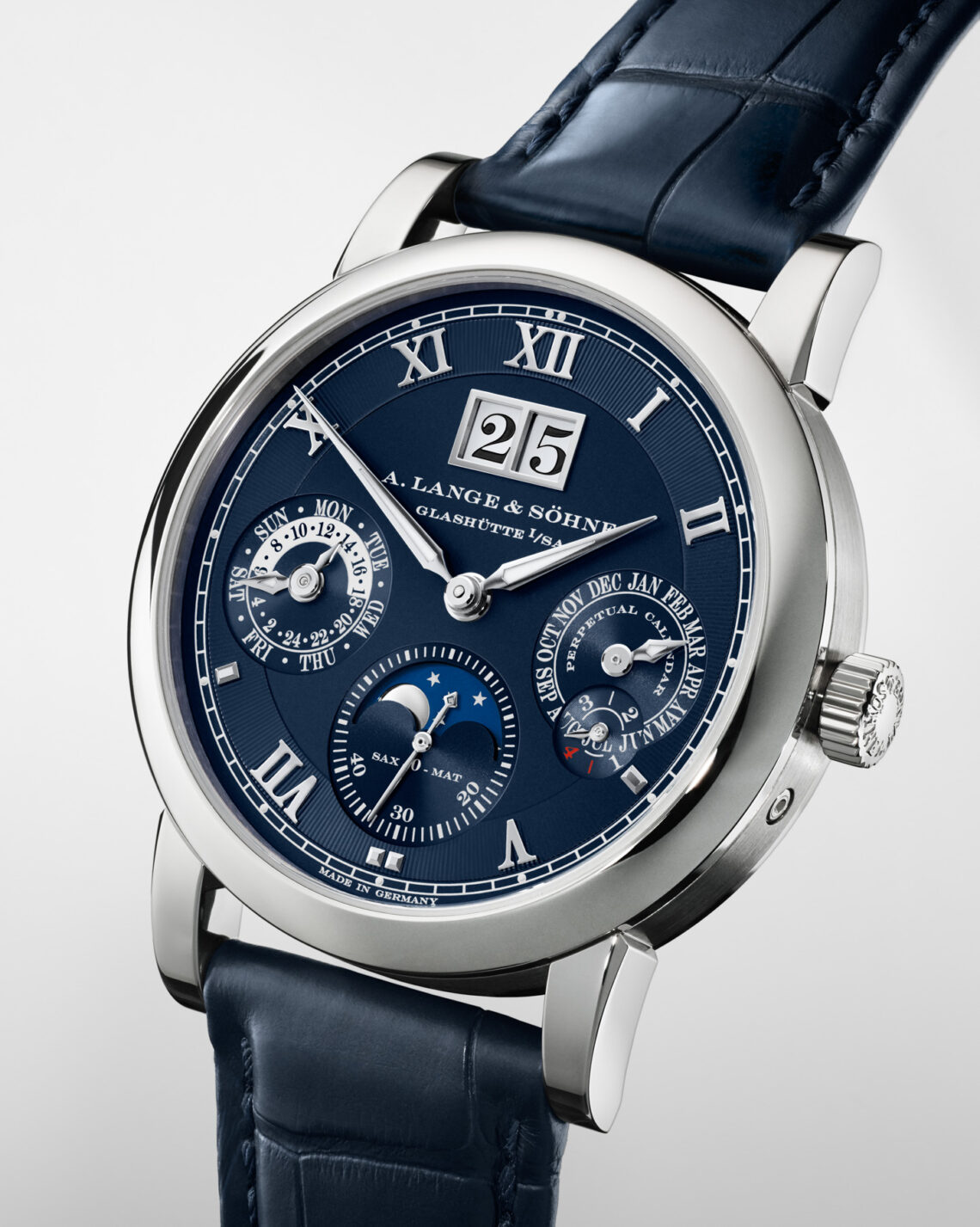 A. Lange & Söhne Langematik Perpetual Limited-Edition Blue Watches ...