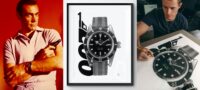 Art Tribute To Sean Connery & His Bond Rolex Submariner 6538: New Horological Artwork On The aBlogtoWatch Store