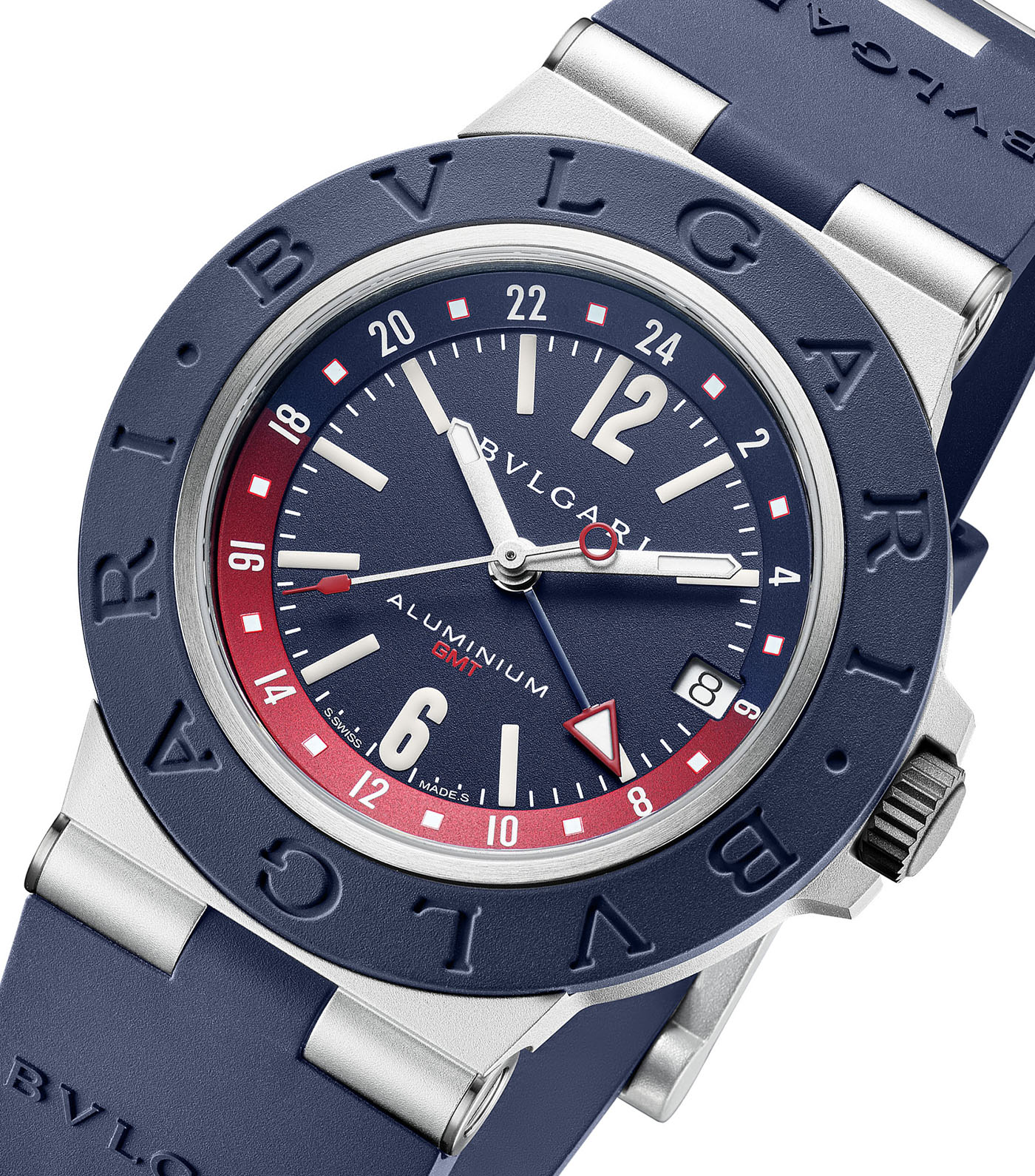 Bulgari Debuts Aluminium GMT Watch | aBlogtoWatch