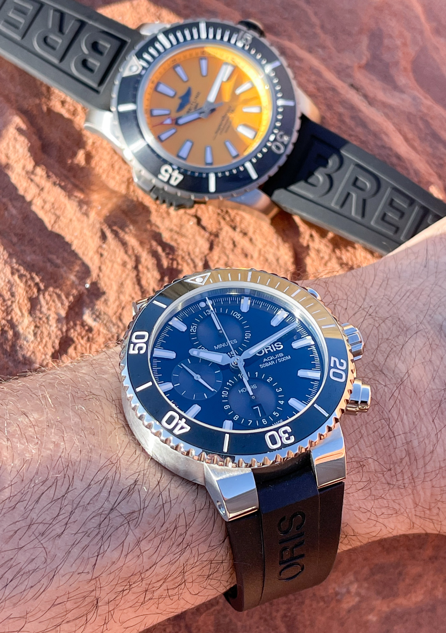 Dive watches in the desert red rock canyon lincoln 5