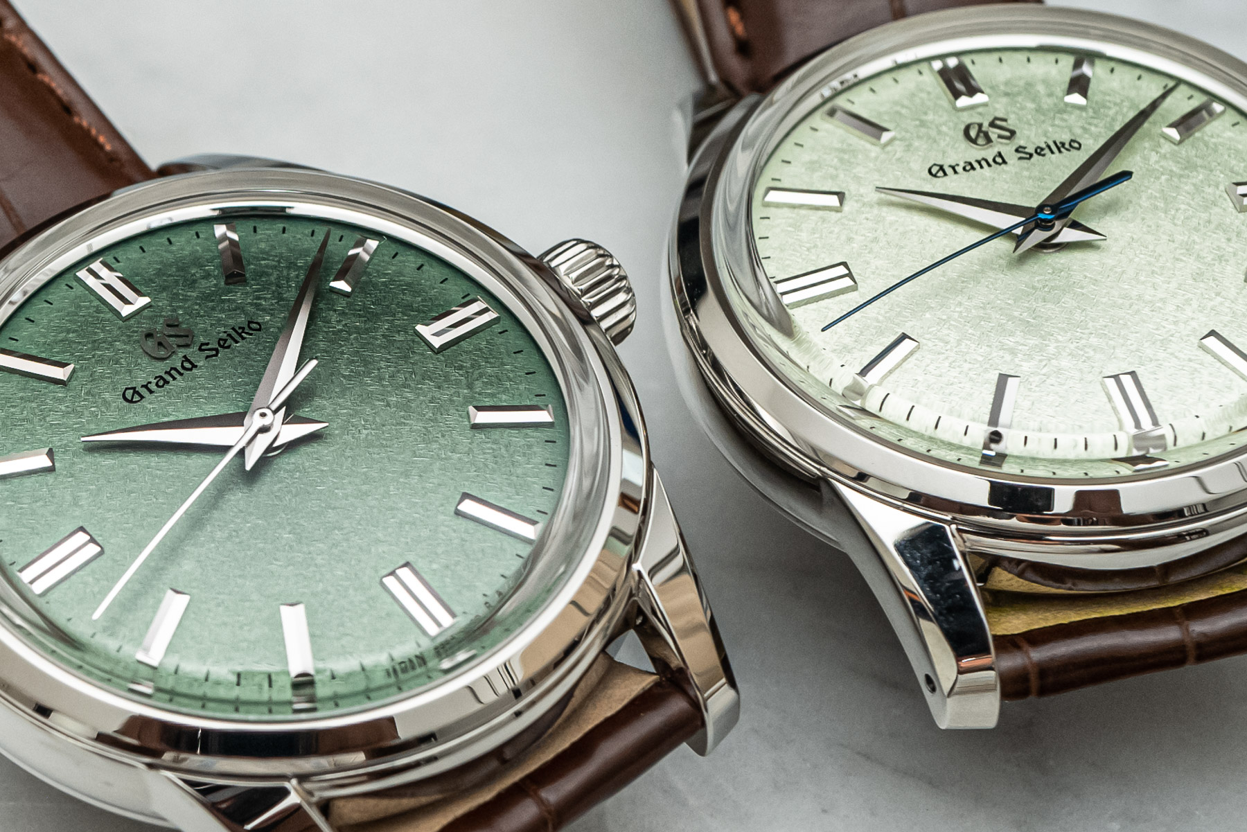 Hands-On Debut: Grand Seiko Elegance Collection Green-Dial Trio USA  Exclusive Watches ABlogtoWatch 