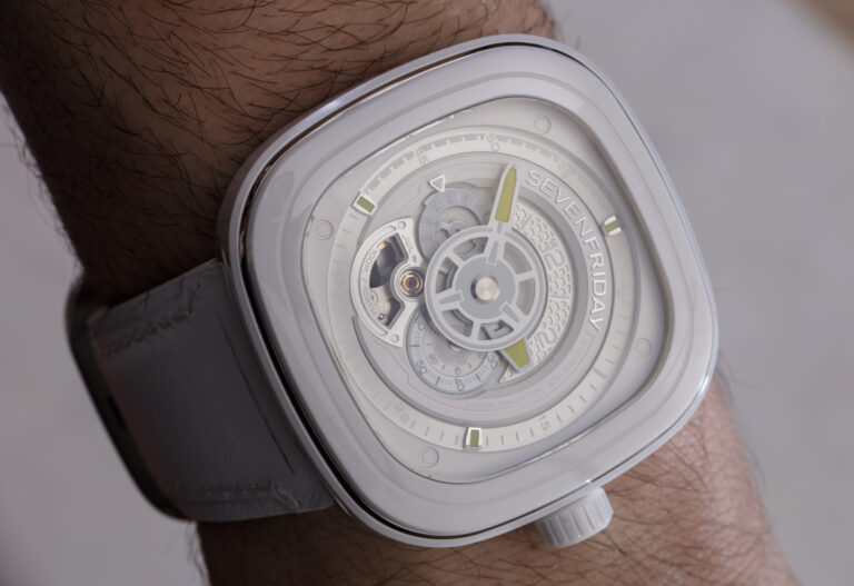 Hands-On: SevenFriday P1C/04 Caipi White Ceramic Watch