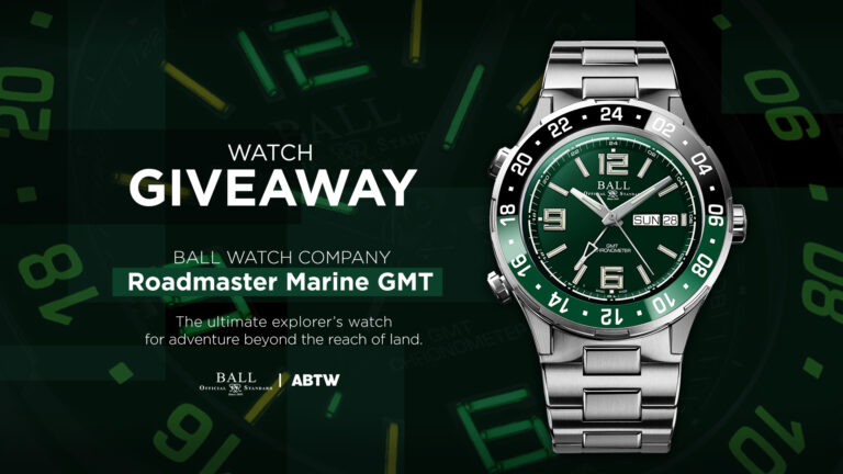 Winner Announced: Ball Roadmaster Marine GMT Watch