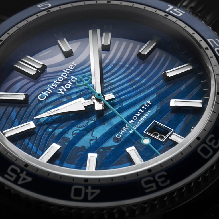 Christopher Ward?s New C60 #tide Watch Has An Upcycled Ocean Material Strap