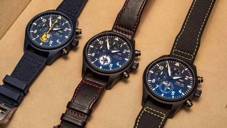 Hands-On Debut:  Limited-Edition IWC Pilot?s Watch Chronograph Squadrons Collection