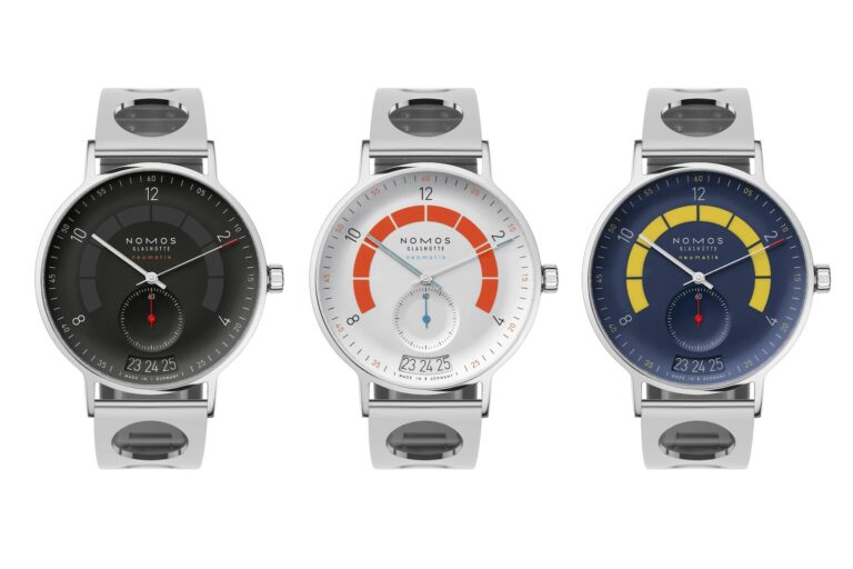 NOMOS Launches Three New Autobahn Director?s Cut Limited-Edition Watches With Bold Colorways