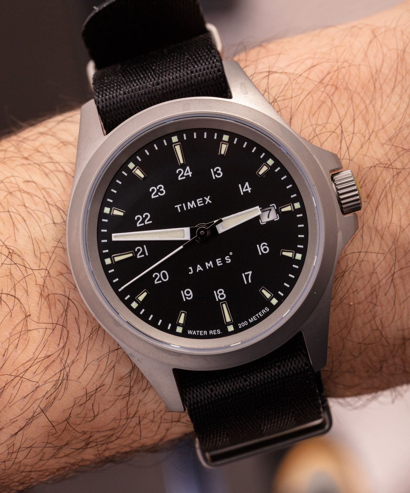 Watch Review + Interview: Timex Expedition North X The James Automatic  Titanium | aBlogtoWatch
