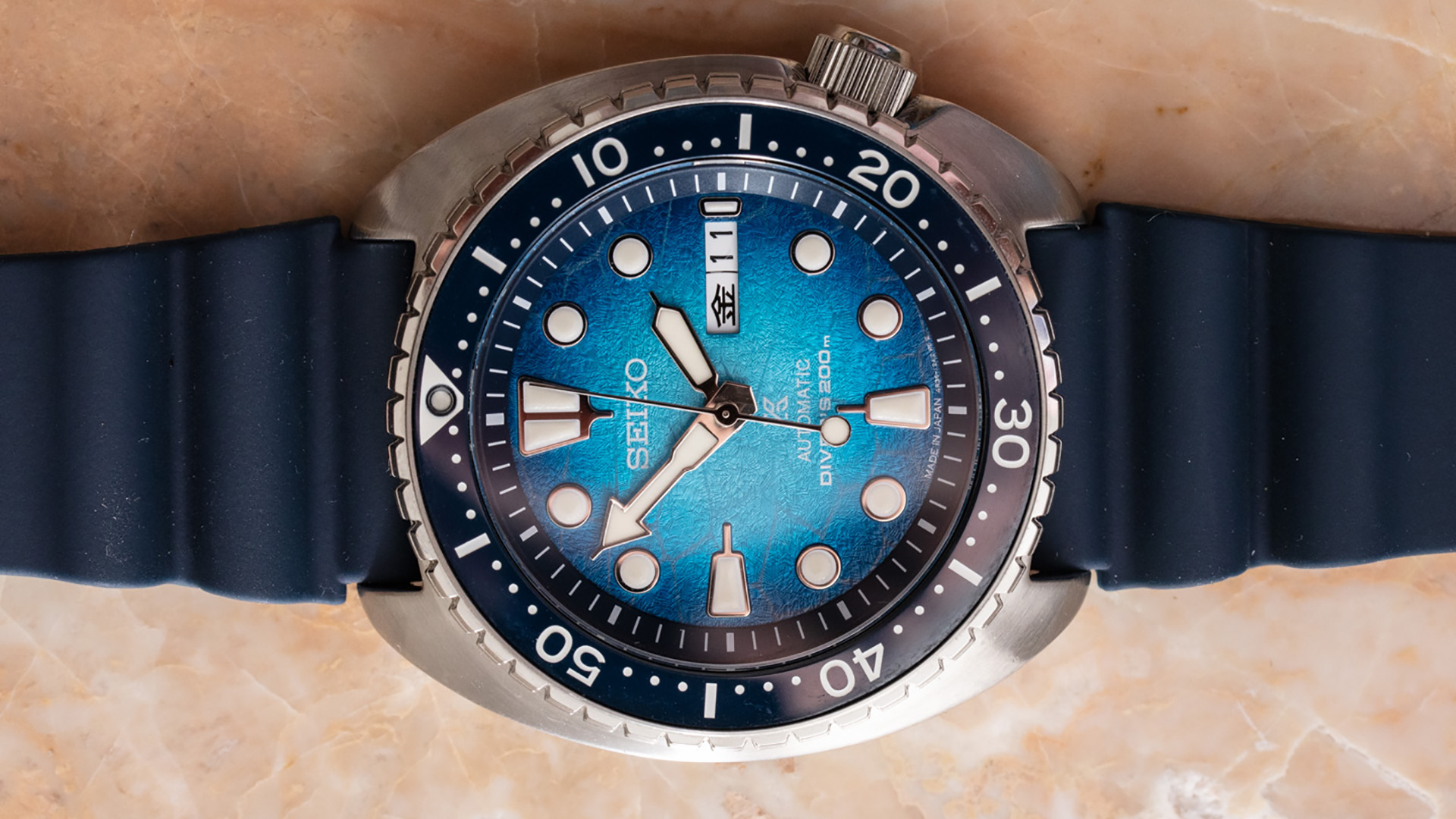 SEIKO 腕時計 セイコー メンズ SRPH57 Seiko Prospex US Special Edition Ocean  Conservation Turtle Diver 200m