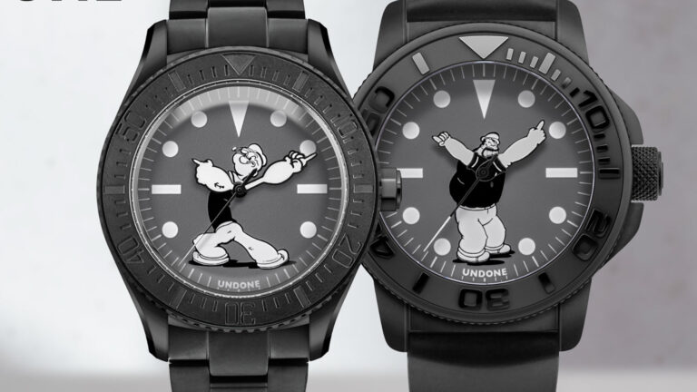 UNDONE Announces Limited Edition Popeye Mono And Brutus Mono Watches