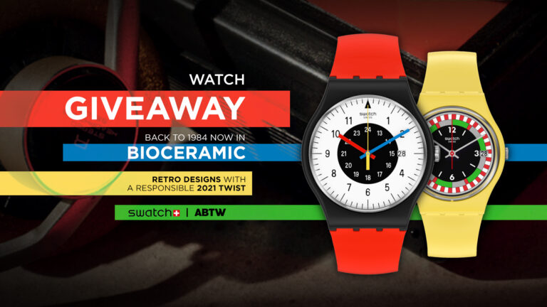 Winner Announced: Swatch 1984 Bioceramic Watches