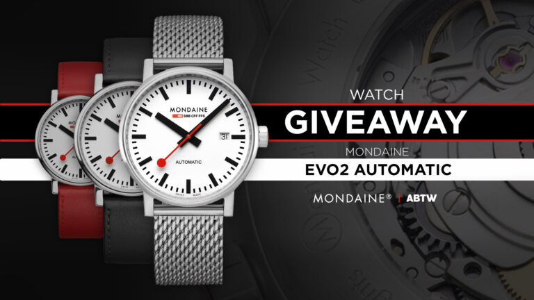 Winner Announced: Mondaine Evo2 Automatic Watch