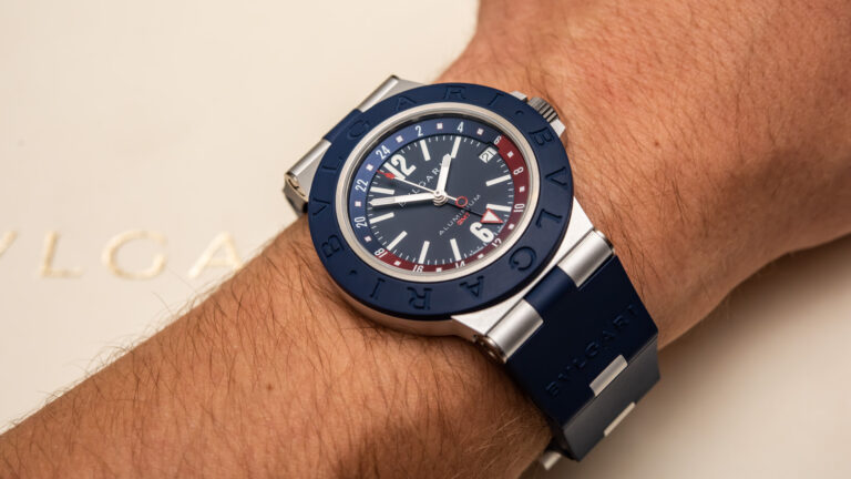 Hands-On: BVLGARI Aluminium GMT Watch