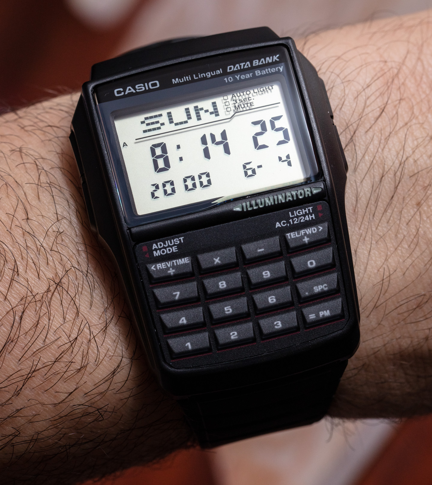Hands-On With Some Casio Databank Calculator Watches Still