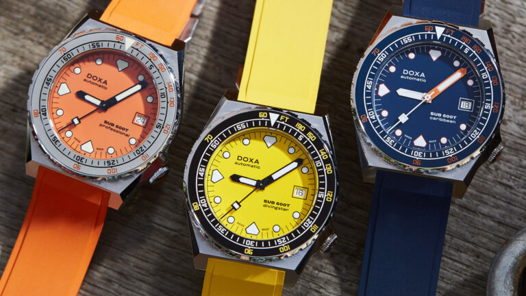 Doxa Debuts Sub 600T Watch Series