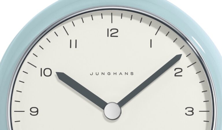 Junghans brings back the iconic Max Bill Kitchen Clock