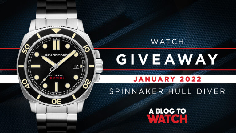 aBlogtoWatch Spinnaker Hull Diver Giveaway Winner Announced, Enter Now To Win Our February Watch Giveaway