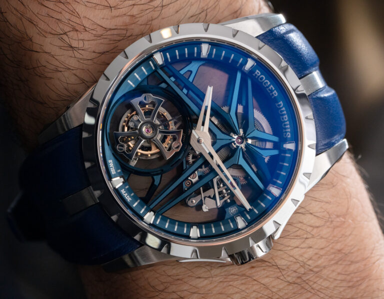Hands-On: Roger Dubuis Excalibur Tourbillon Cobalt Watch