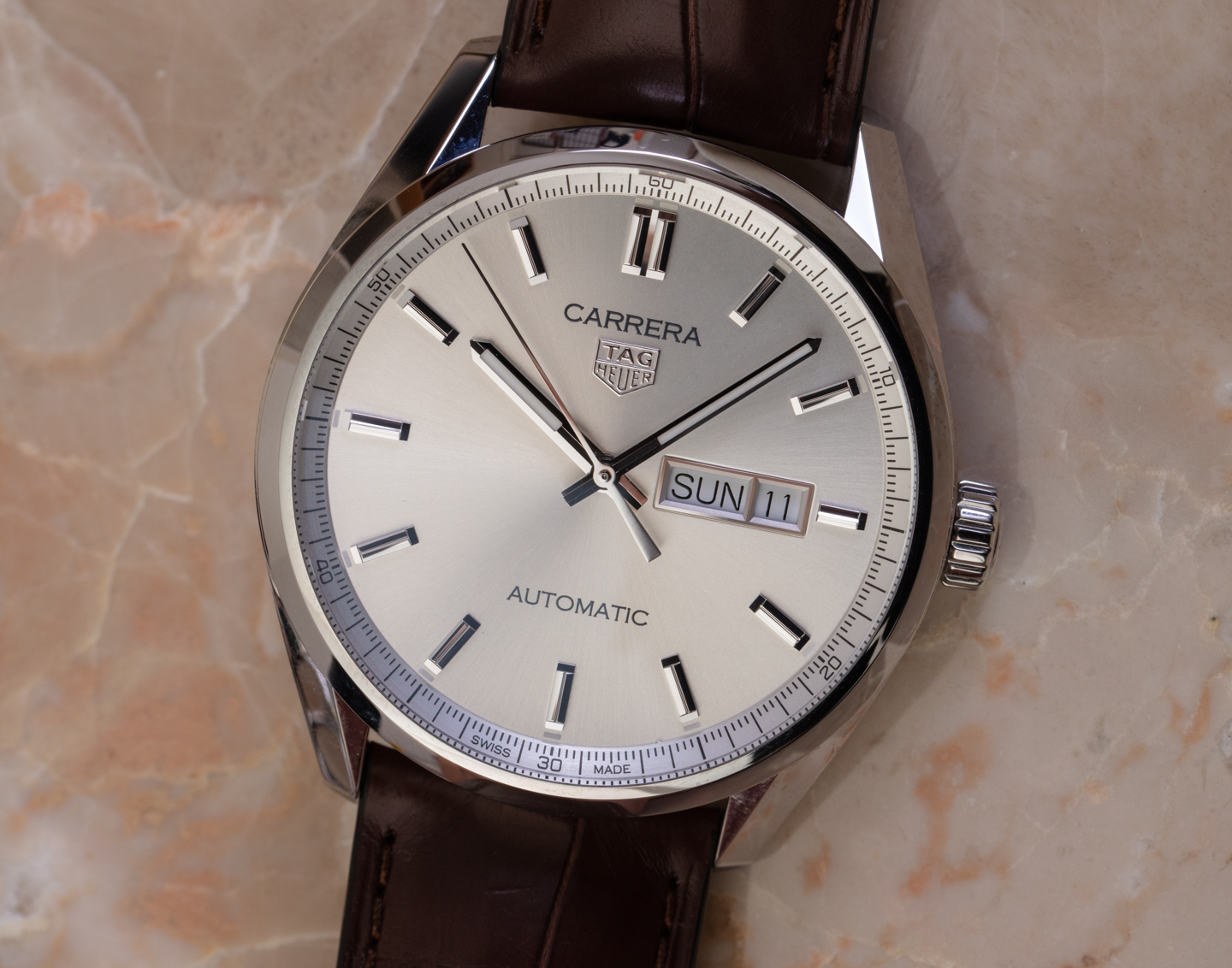 Review: TAG Heuer Carrera Calibre 5 39mm & 41mm Watches | aBlogtoWatch