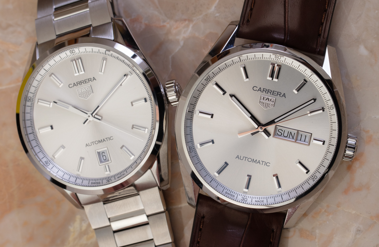 Review: TAG Heuer Carrera Calibre 5 39mm & 41mm Watches | aBlogtoWatch