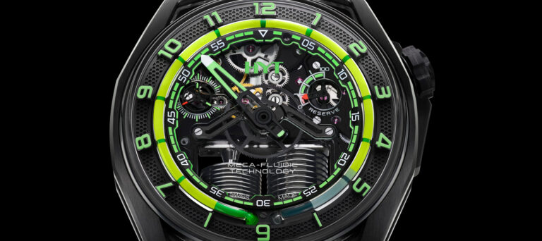 HYT Hastroid Green Nebula Limited-Edition Watch Marks Return Of Brand