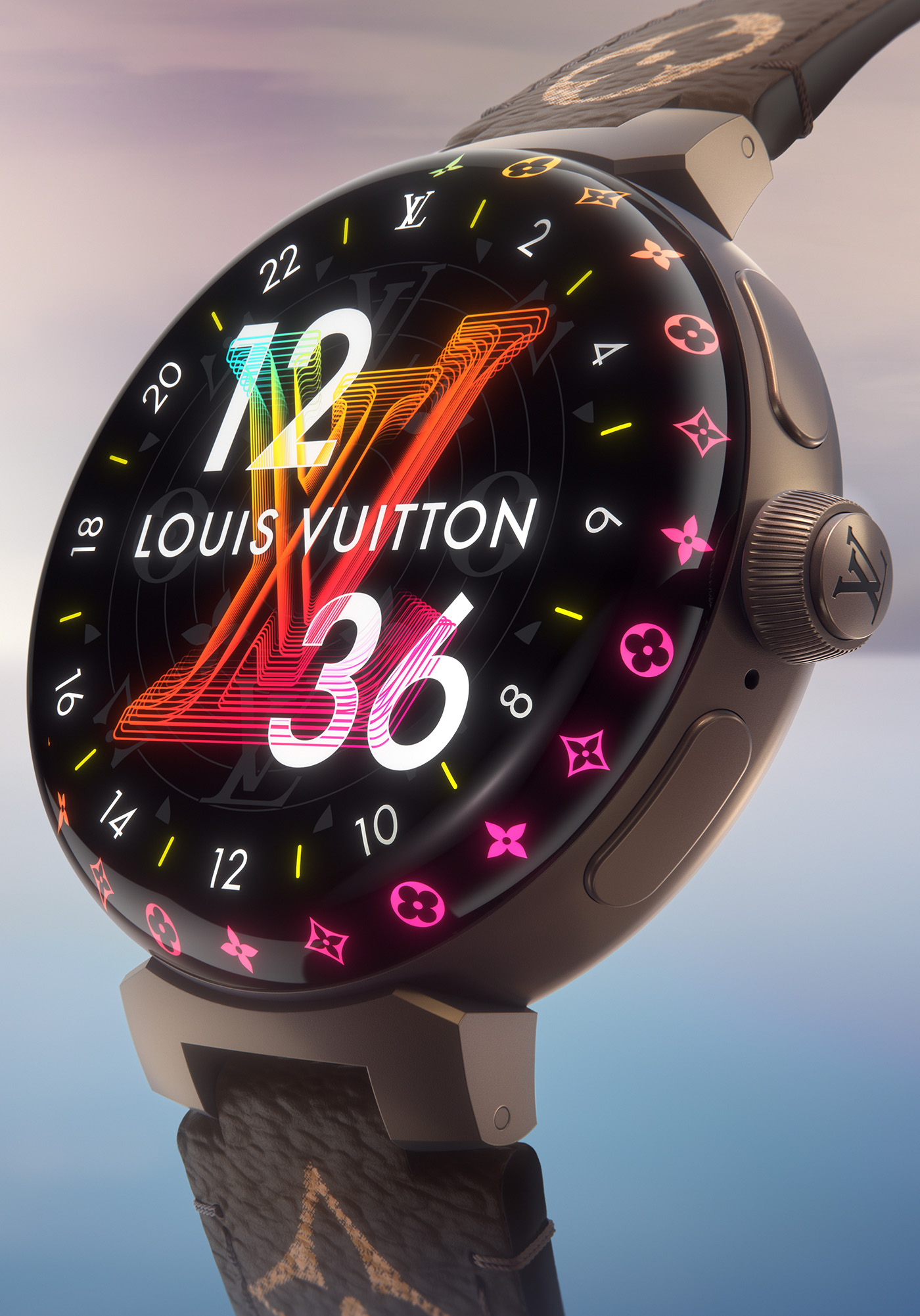 Adelaide ozon Litterær kunst Louis Vuitton Debuts Tambour Horizon Light Up Smartwatch | aBlogtoWatch