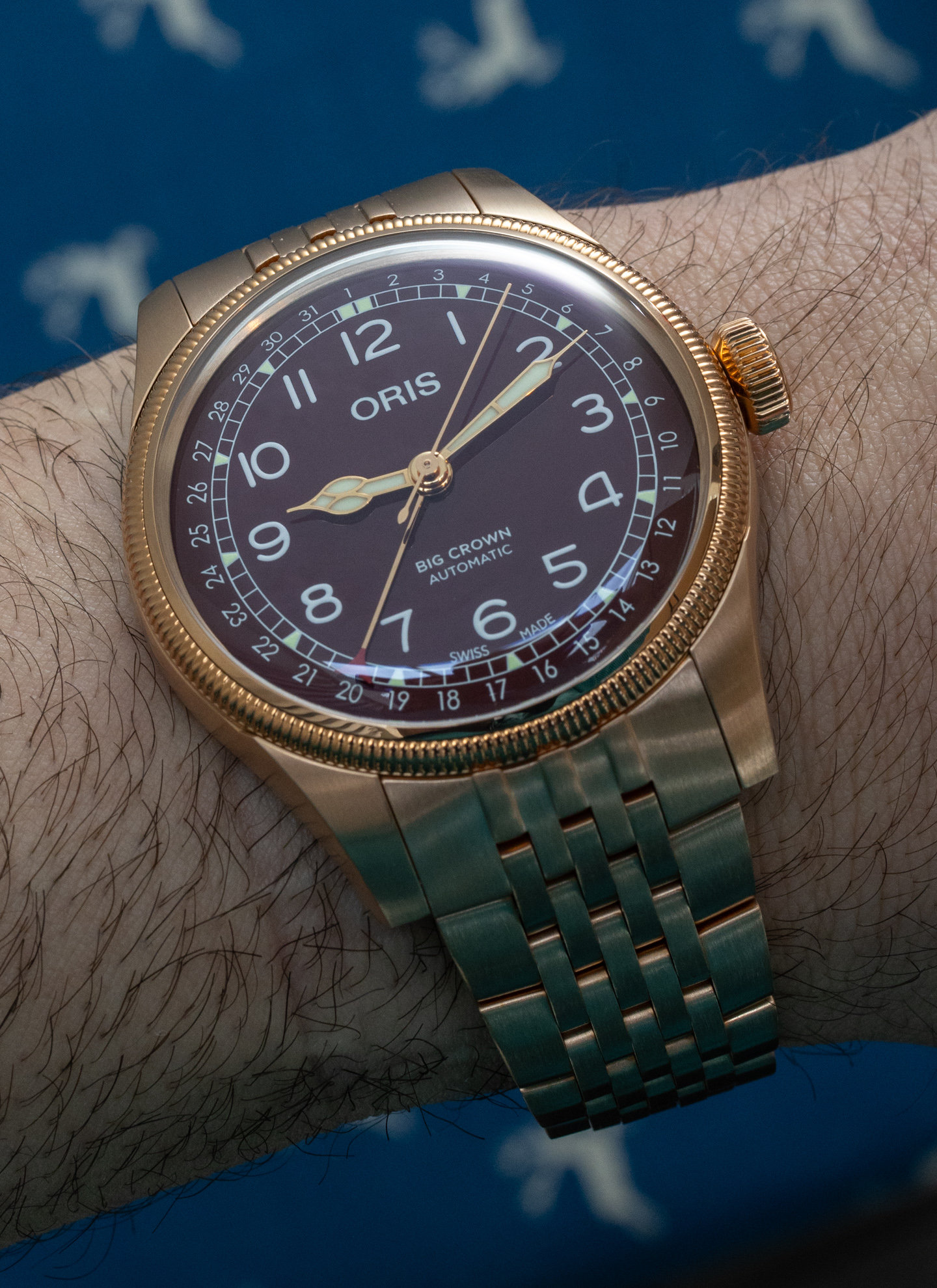 Oris Big Pointer Date Bronze Watches | aBlogtoWatch