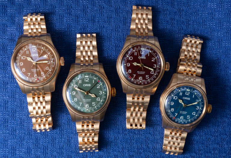 Hands-On: Oris Big Crown Pointer Date Bronze Watches
