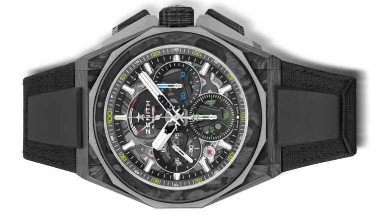 Zenith Unveils Defy Extreme Watch In Carbon Fiber