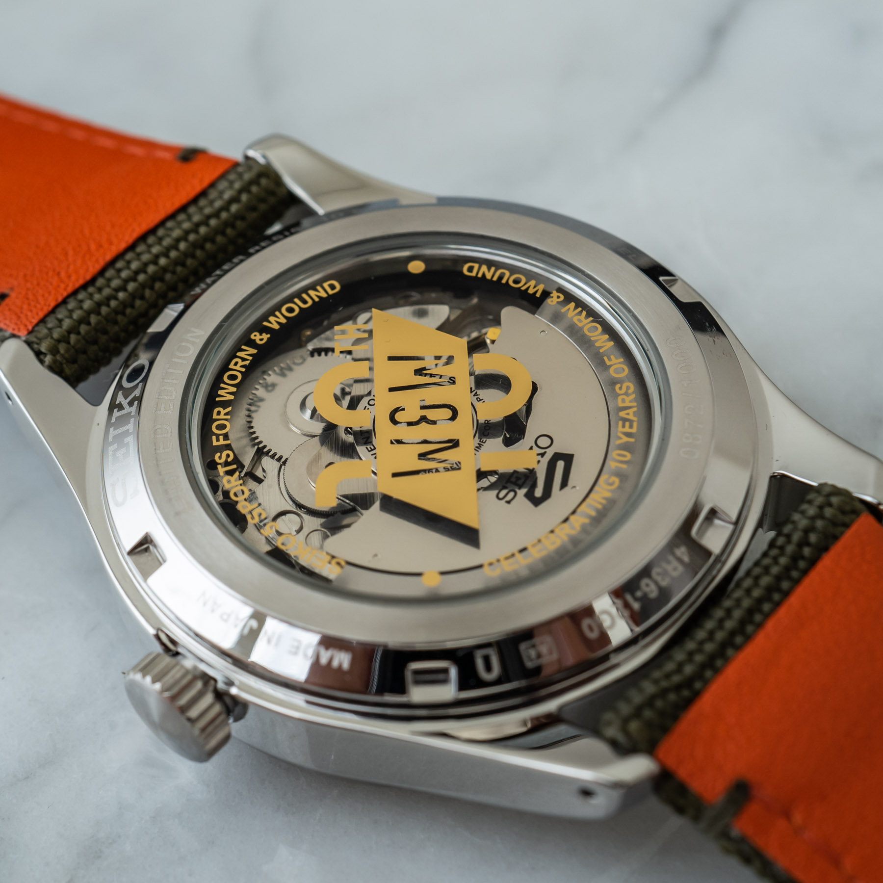 Introducing the Seiko 5 Sports X Worn & Wound 10th Anniversary Limited  Edition - Worn & Wound