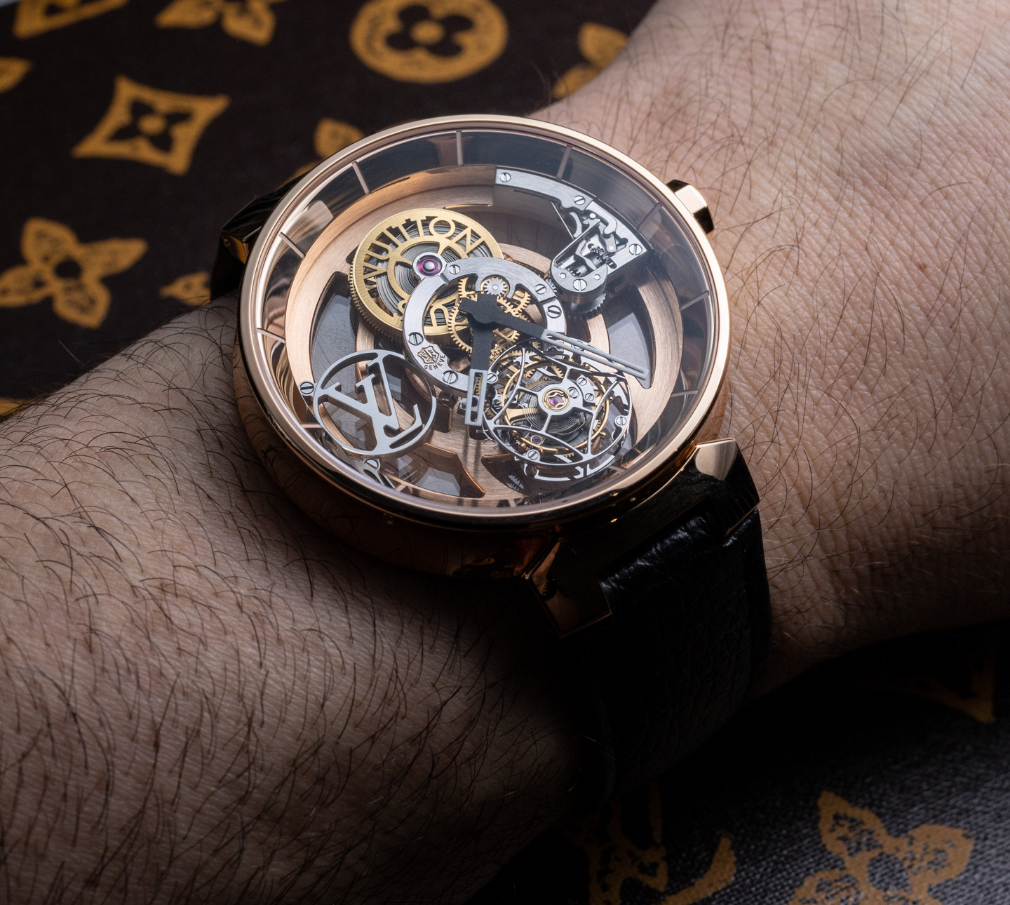 Louis Vuitton: Louis Vuitton Unveils A Limited-edition Of The Tambour Moon  Flying Tourbillon - Luxferity