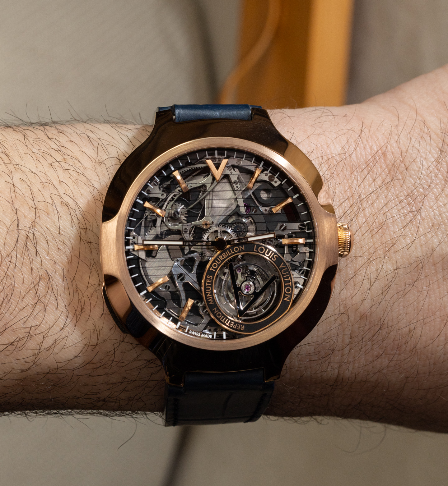 vuitton voyager minute repeater flying