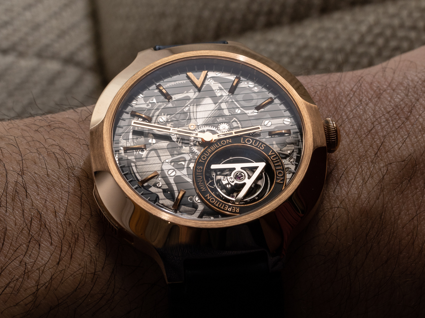 Introducing the Louis Vuitton Voyager Minute Repeater Flying