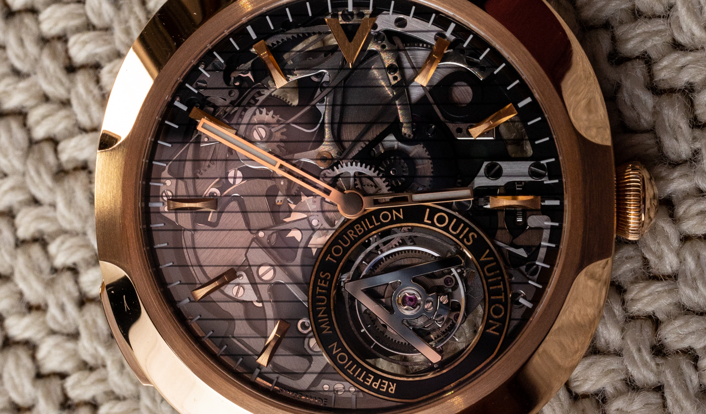 Hands-On: Louis Vuitton Voyager Minute Repeater Flying Tourbillon Watch