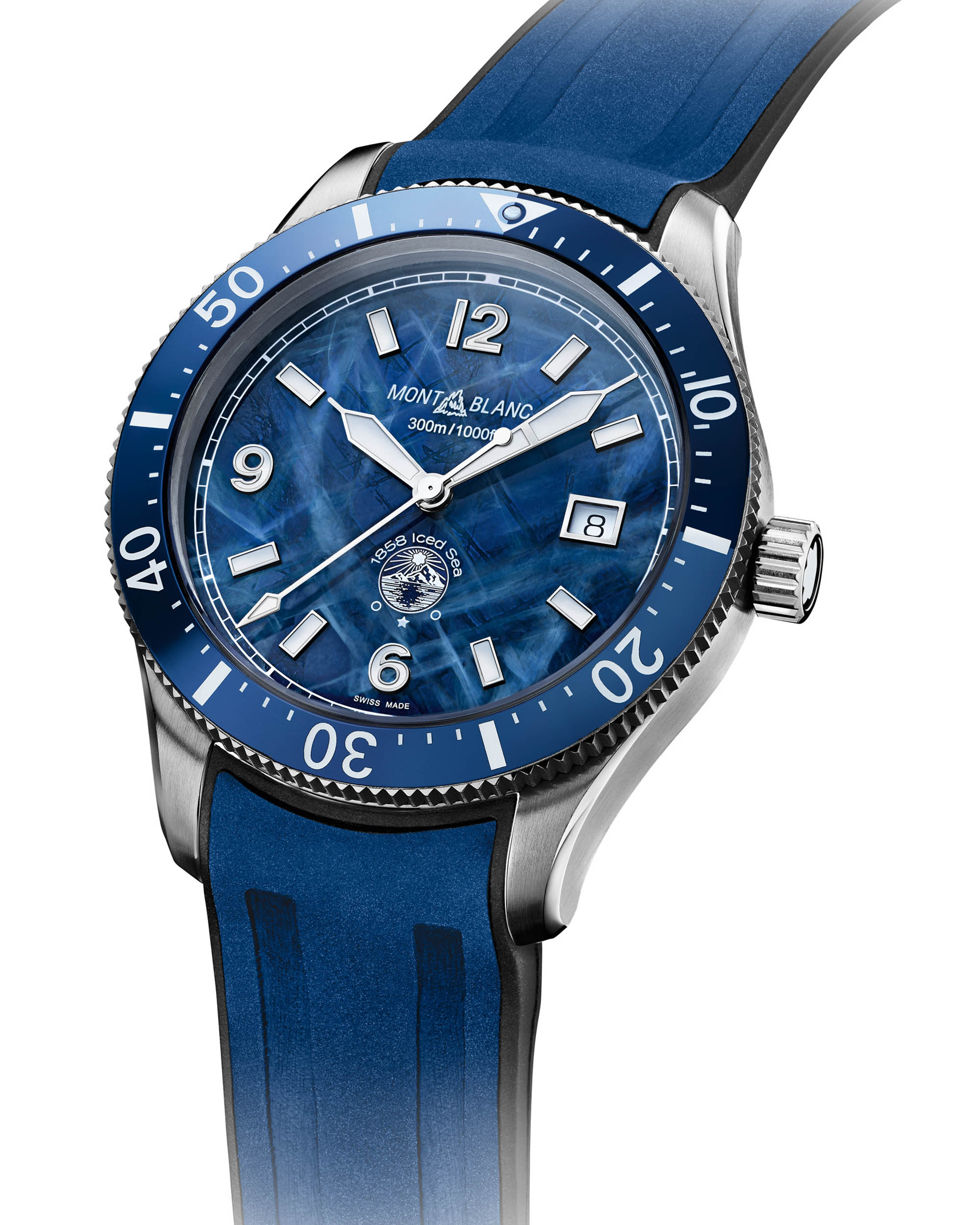 Montblanc 1858 Iced Sea Automatic Date Watch For 2022 | aBlogtoWatch