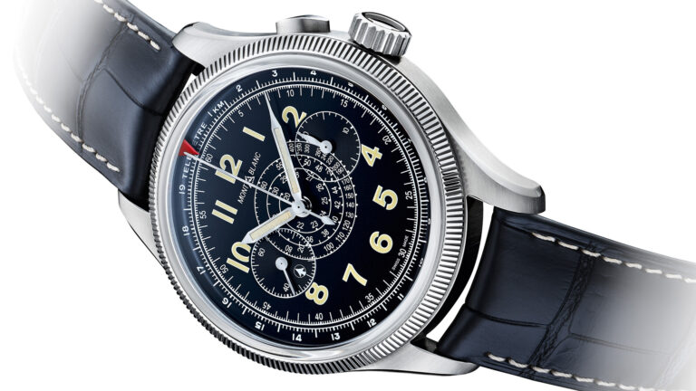 Montblanc Debuts 1858 Minerva Monopusher Chronograph Red Arrow LE88 Watch