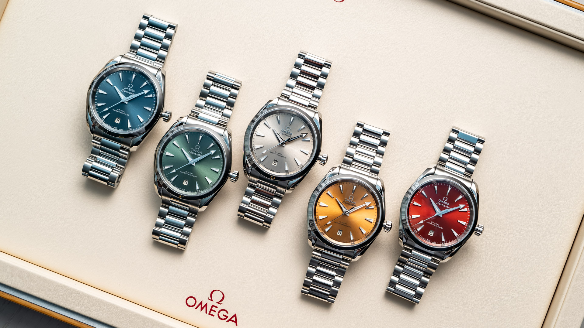 Hands-On: Omega Seamaster Aqua Terra In New Dial Colors For 2022 | aBlogtoWatch