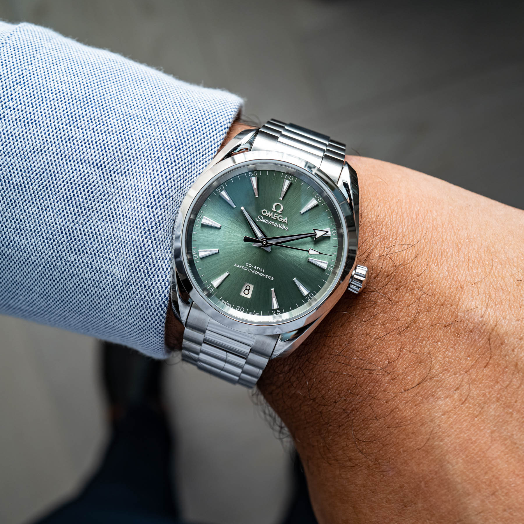 Hands-On: Omega Seamaster Aqua Terra In New Dial Colors For 2022 |  aBlogtoWatch