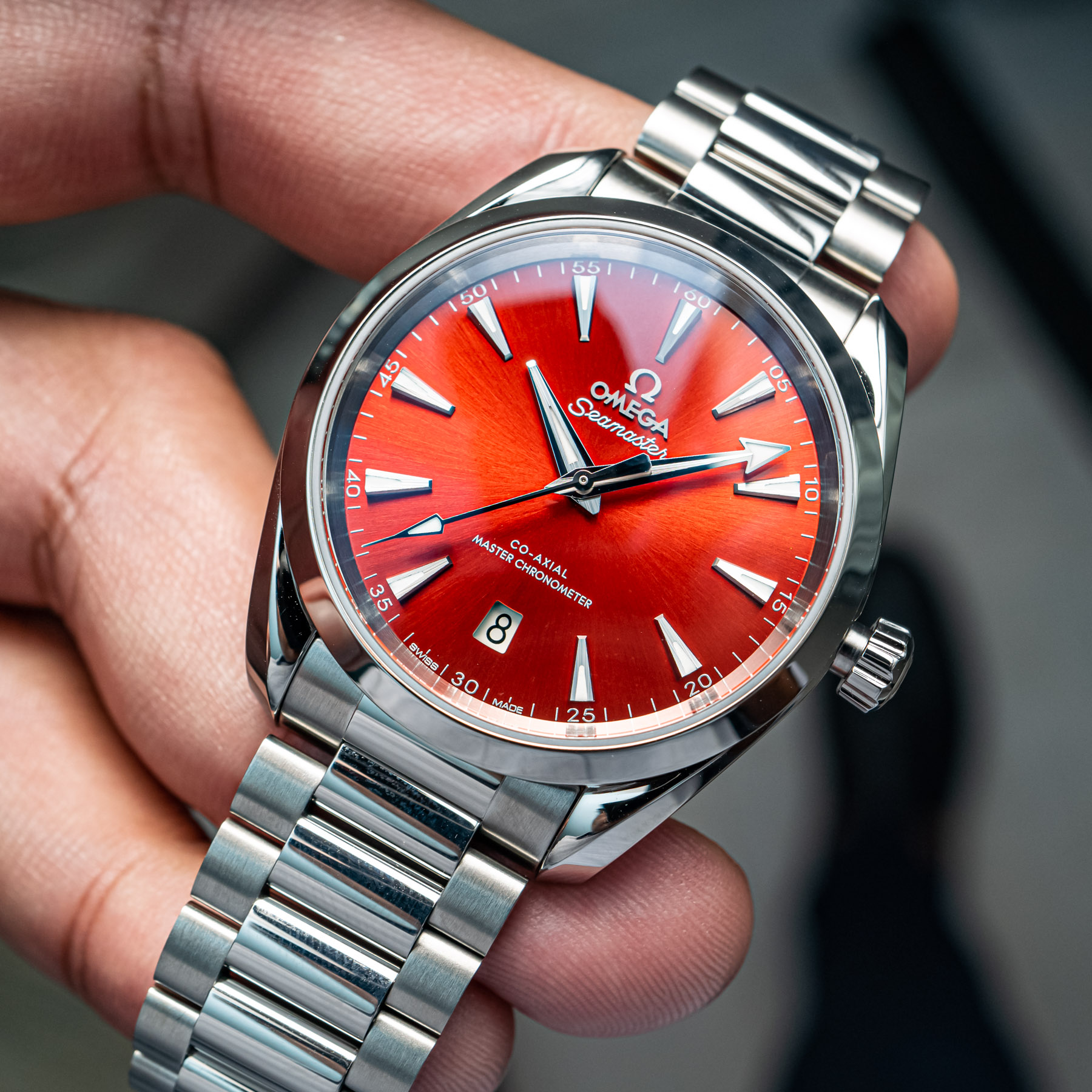 Hands-On: Omega Seamaster Aqua Terra In New Dial Colors For 2022 |  aBlogtoWatch