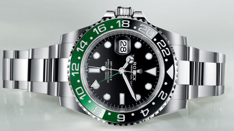 First Look: Rolex Debuts GMT-Master II With Left-Hand Crown And Green/Black Bezel