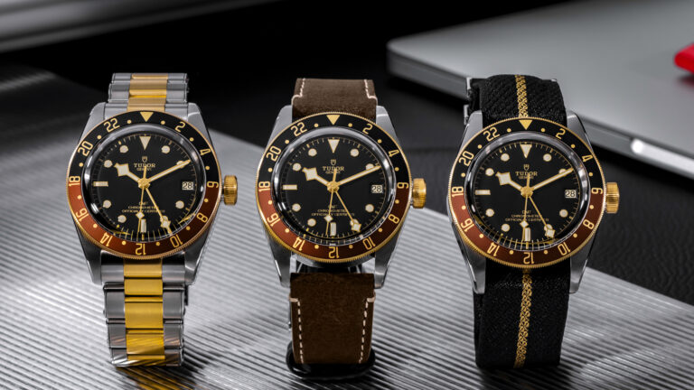 First Look: The Tudor Black Bay GMT Watch Travels Back In Time With Steel And Gold 