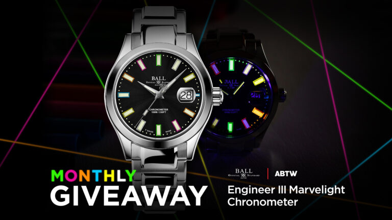 WATCH GIVEAWAY: Ball Engineer III Marvelight Chronometer – Caring Edition