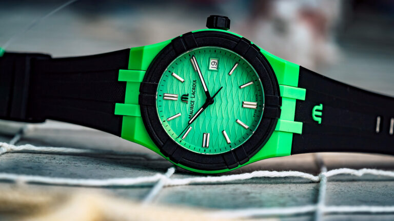 Hands-On: The Colorful & Eco-Friendly Maurice Lacroix Aikon #tide Watch Collectio