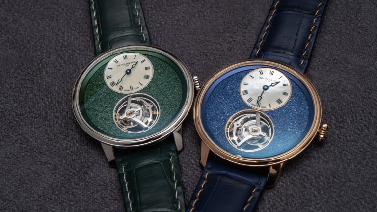 Hands-On: Arnold & Son Ultrathin Tourbillon Watches In Two New Precious Metals