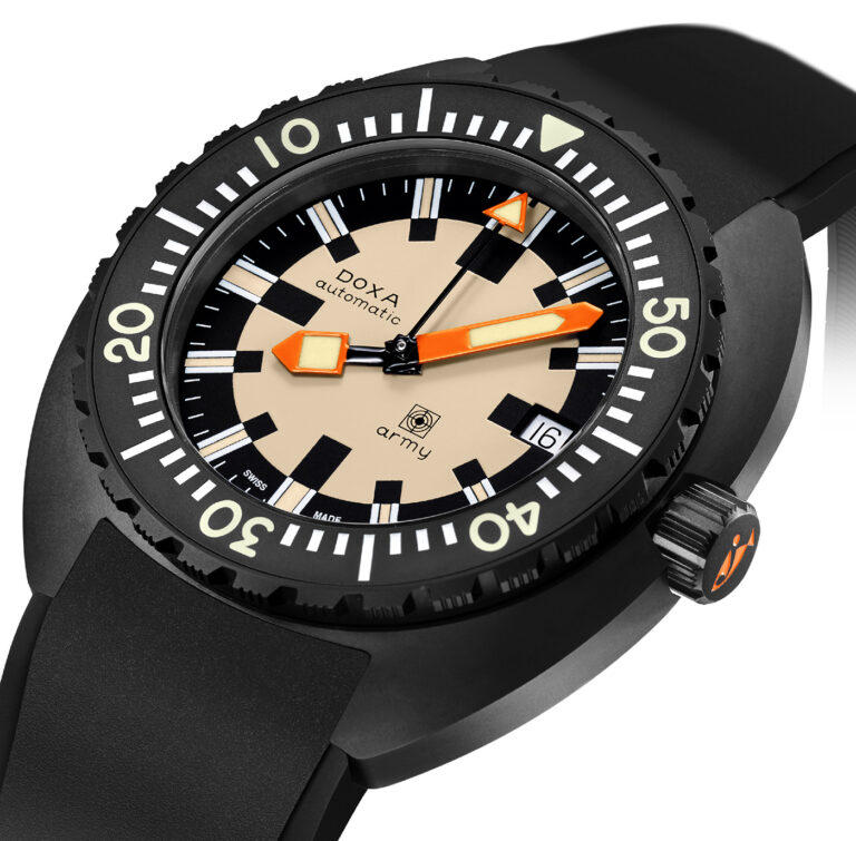 Doxa Unveils Limited-Run Army Watches Of Switzerland Edition Watch ...