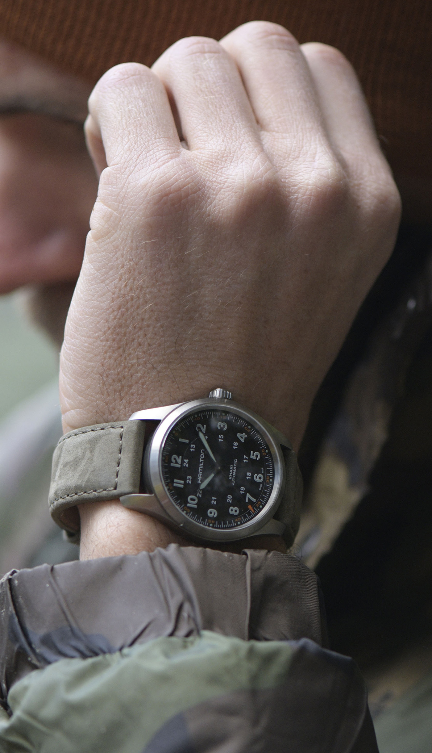 Hamilton Debuts New 38mm Khaki Field Titanium Automatic Watches |  aBlogtoWatch
