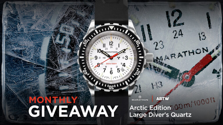 aBlogtoWatch Marathon Arctic Edition Large Diver’s Quartz (TSAR) Winner Announced, Enter Now To Win Our June Giveaway